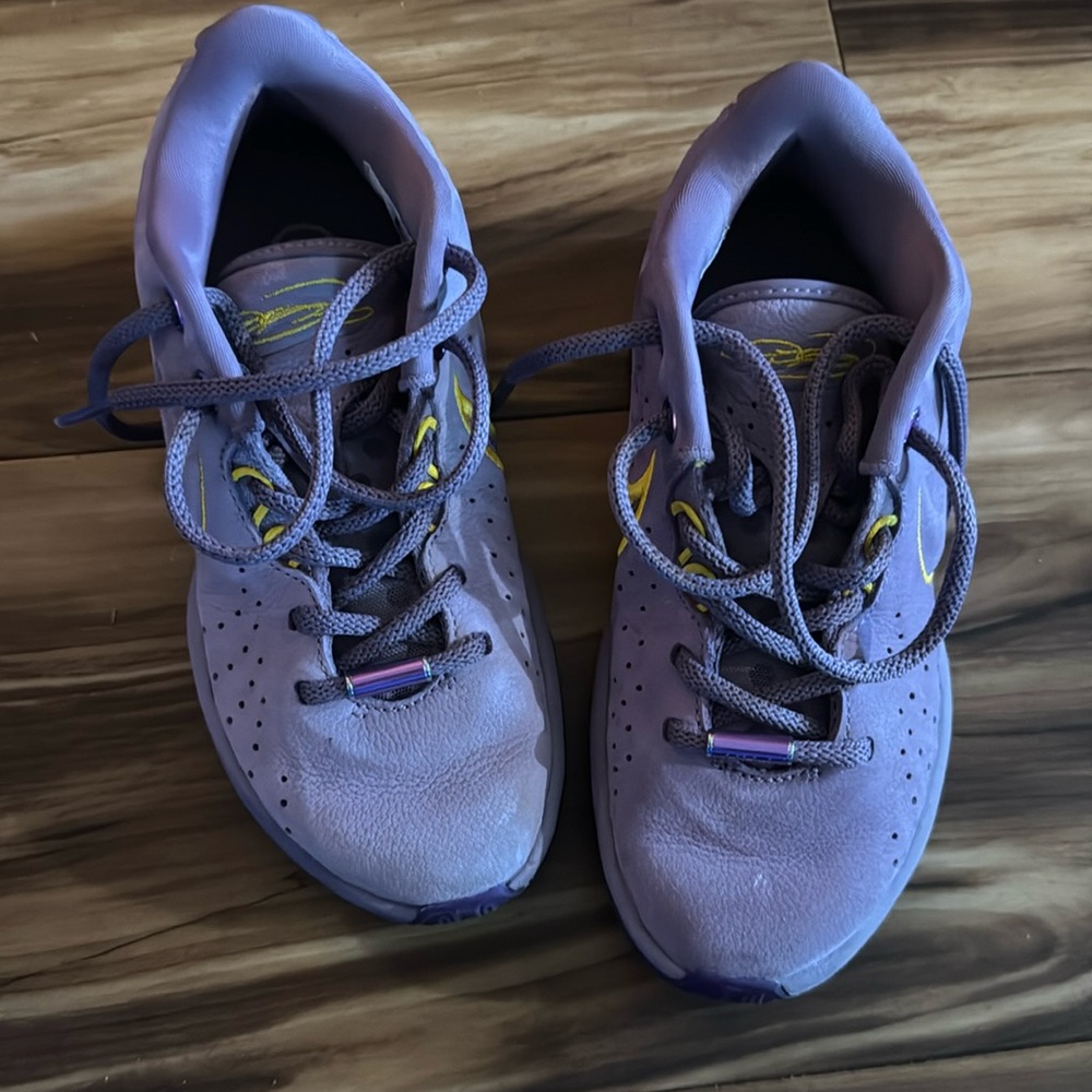 Boys basketball shoe Lebron Nike size 2Y never worn outside